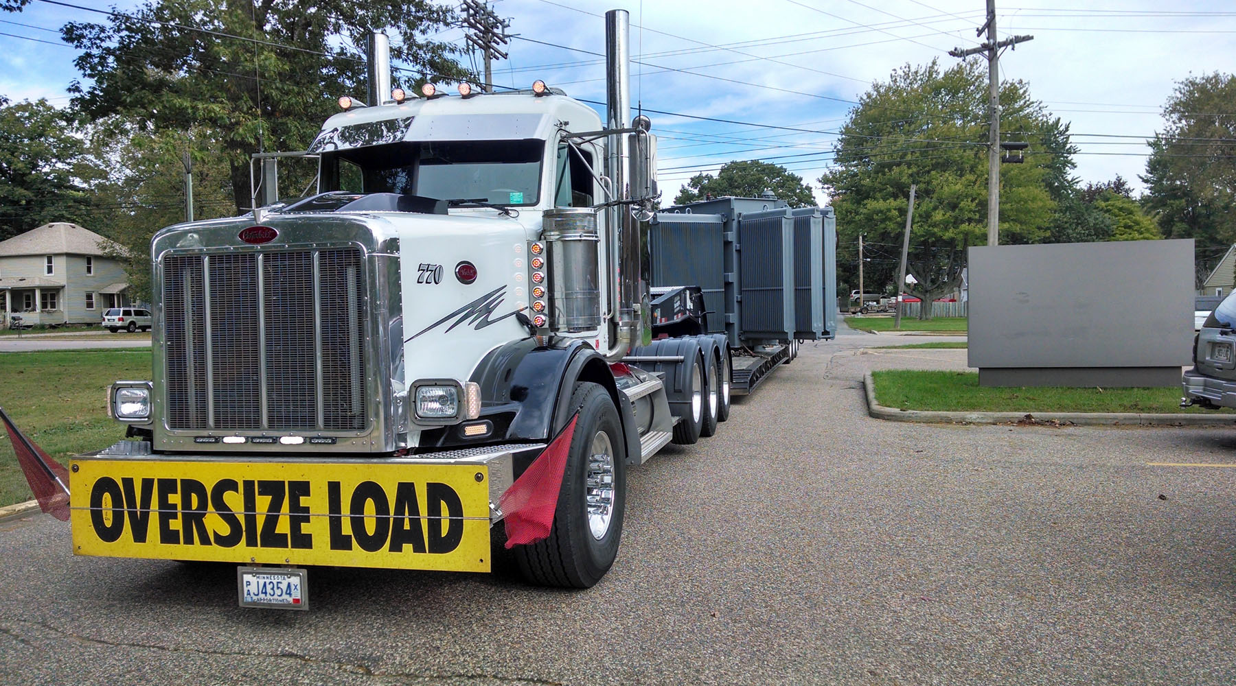 Oversize and over dimensional loads