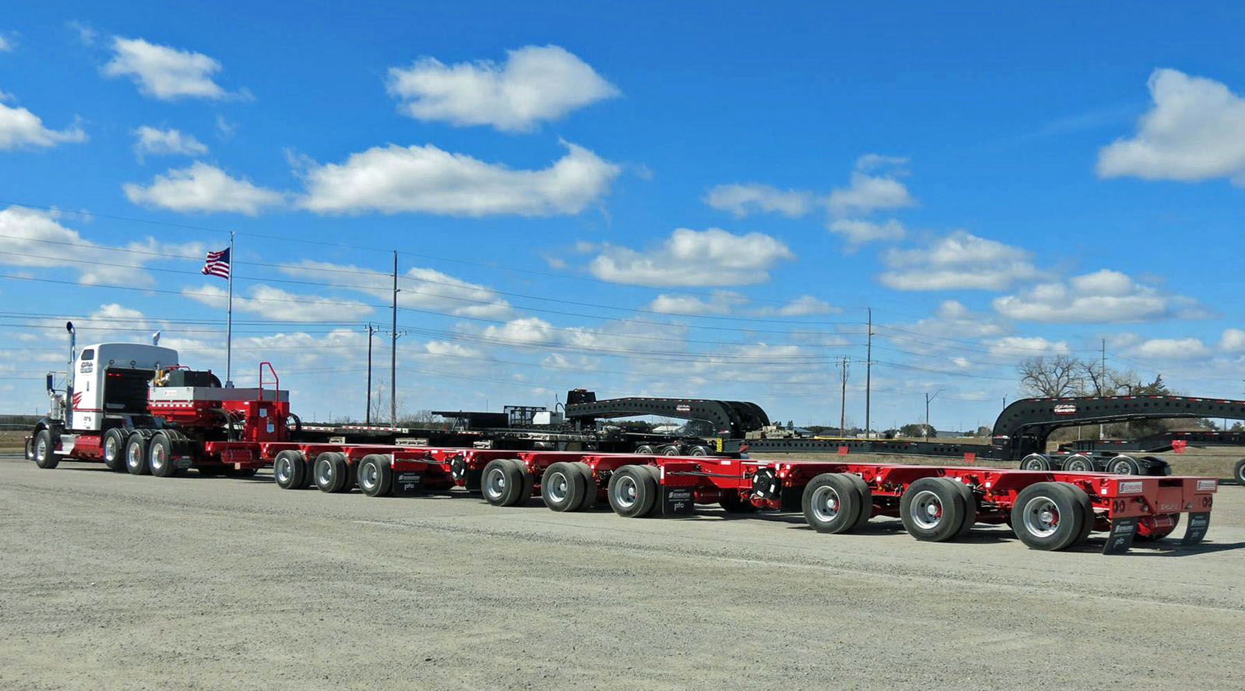 Scheuerle modular transporter