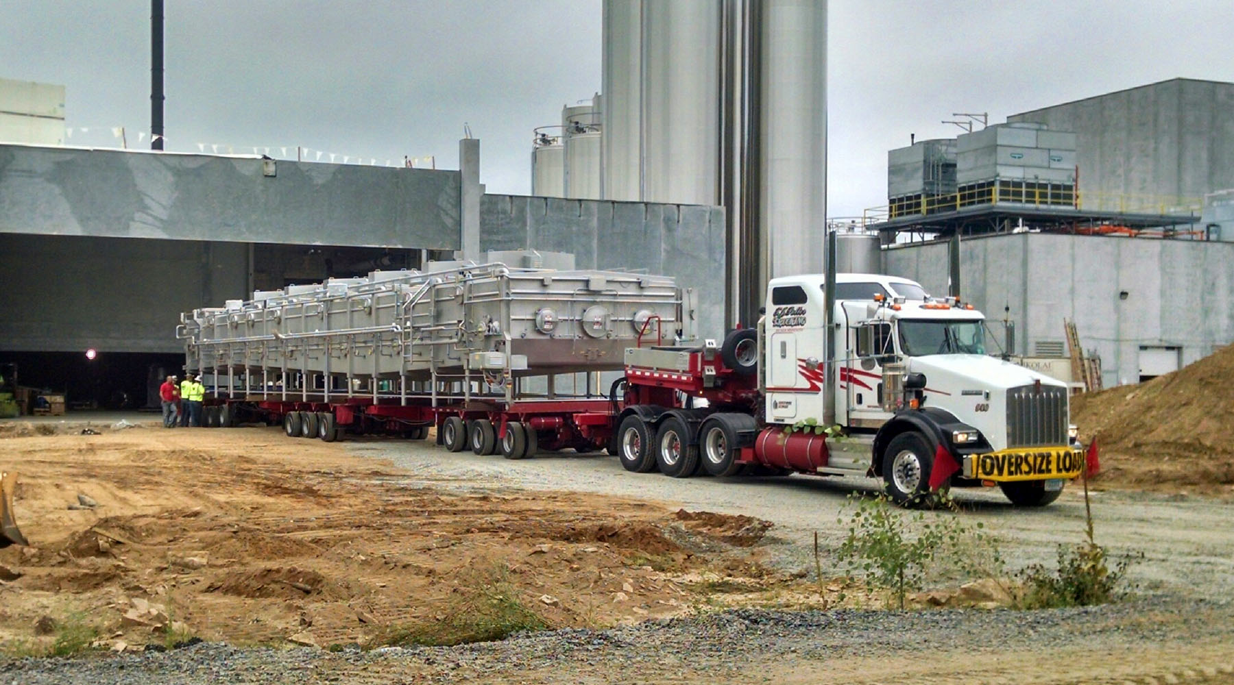 Specialized equipment transport